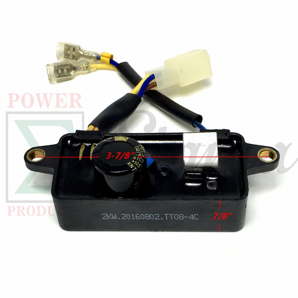 Rectangular AVR & Carbon Brush For Predator 3200/4000 3500/4375 Watts Generator