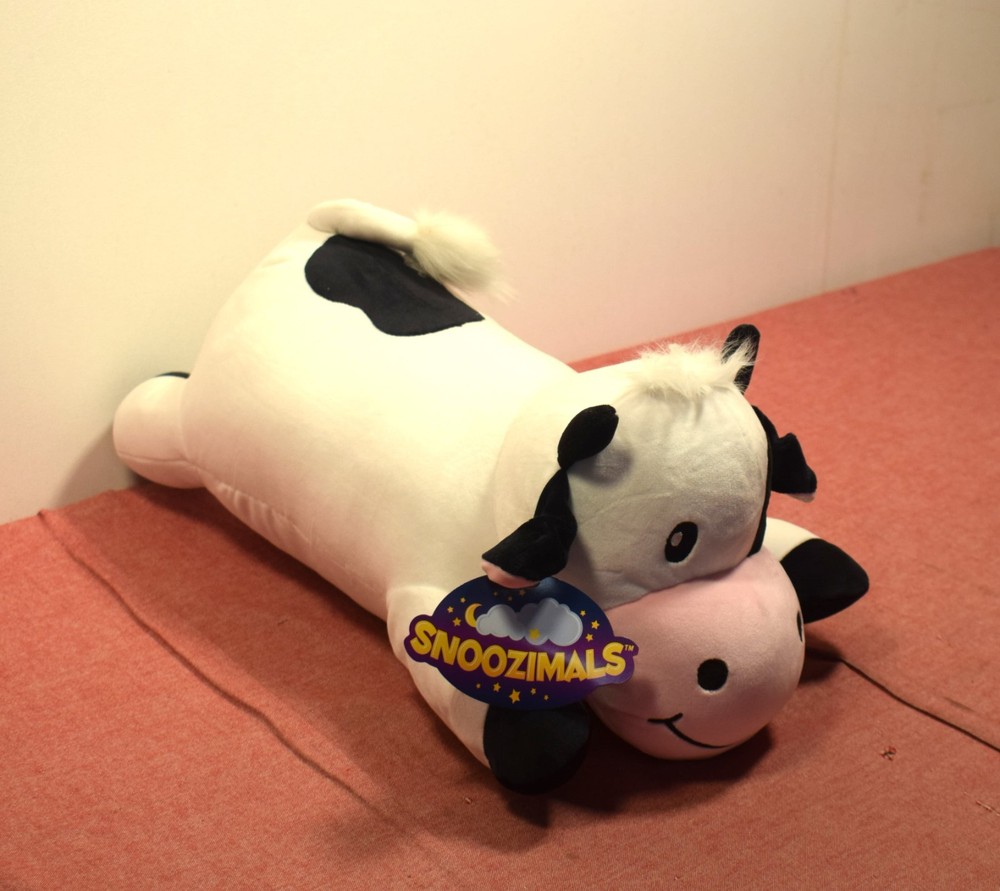 Snoozimals 20" Cow Plush