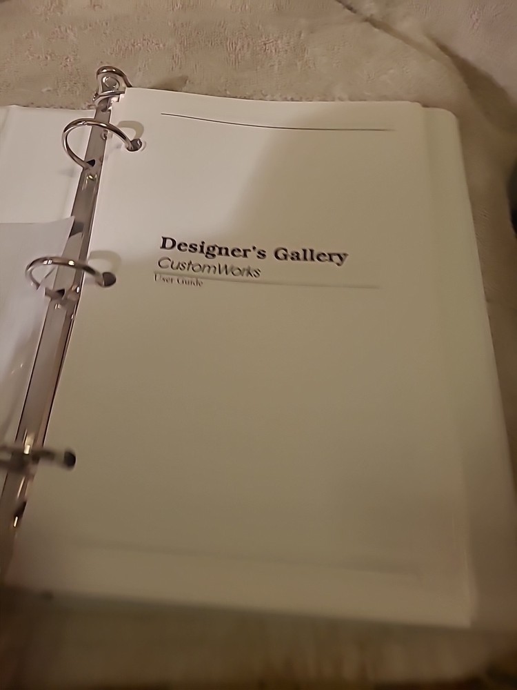 Designers Gallery Custom Works Edit Merge Color Software Embroidery Machine
