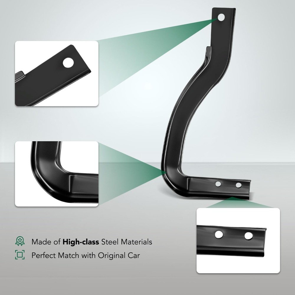 Front Driver Outer Side Bumper Bracket for F-150 2009-2014 Steel