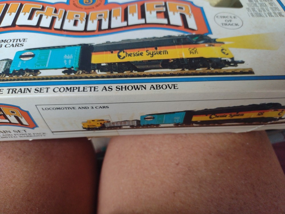 bachmann highballer train set