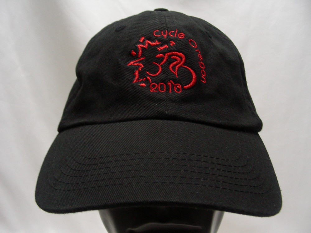 CYCLE OREGON - 2010 -  ADJUSTABLE STRAPBACK BALL CAP HAT!
