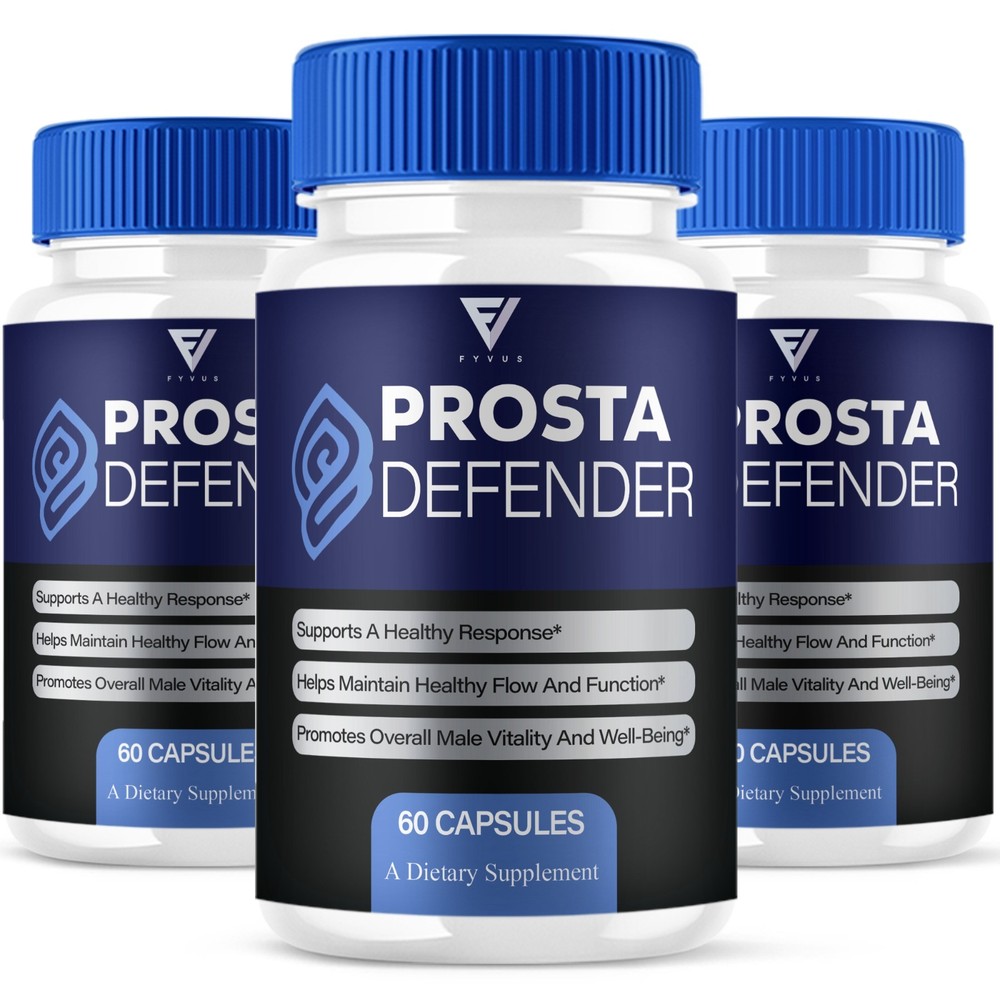 (3 Pack) Prosta Defender Premium Prostate Support Supplement (180 Capsules)