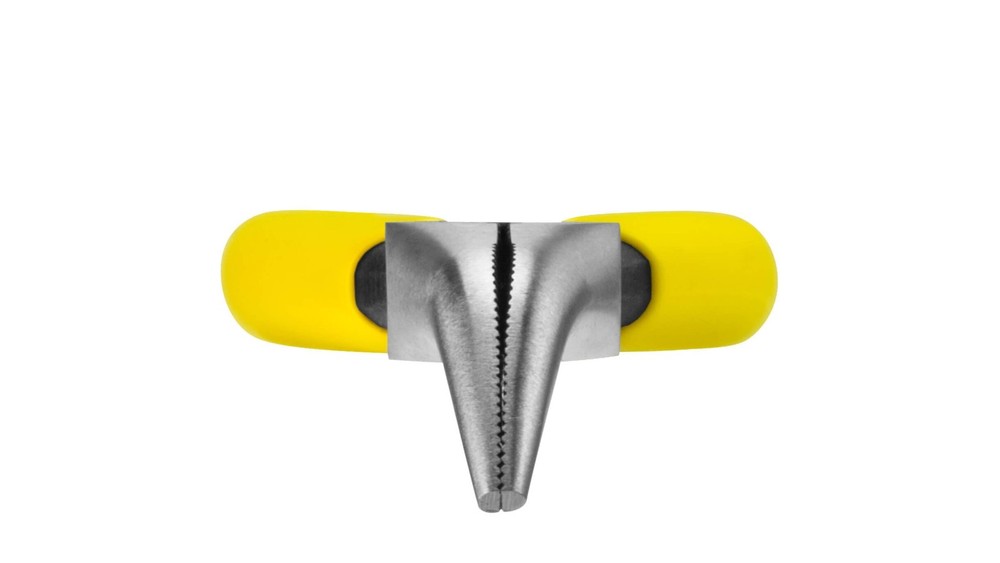 Fr150 Bent Nose Pliers Chrome Plated 6inch.