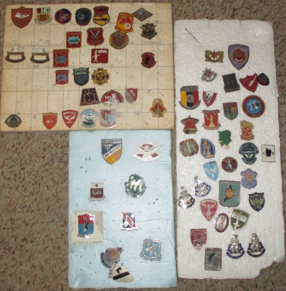 VIETNAM BEERCAN CREST, NAMED HOSTESS BADGE