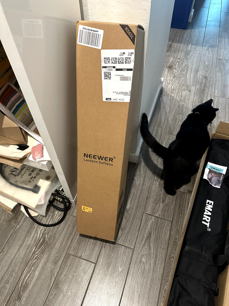 NEEWER 26"/65cm Lantern Softbox One Step Quick Release, 360° Light Diffuser skir