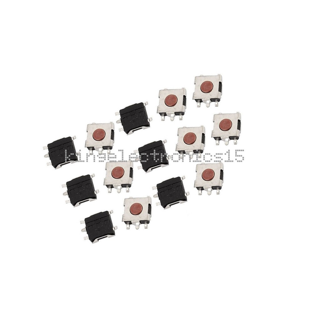 100pcs 6*6*2.5mm Tactile Push Button Switch Tact Switch Micro Switch 4-Pin SMD