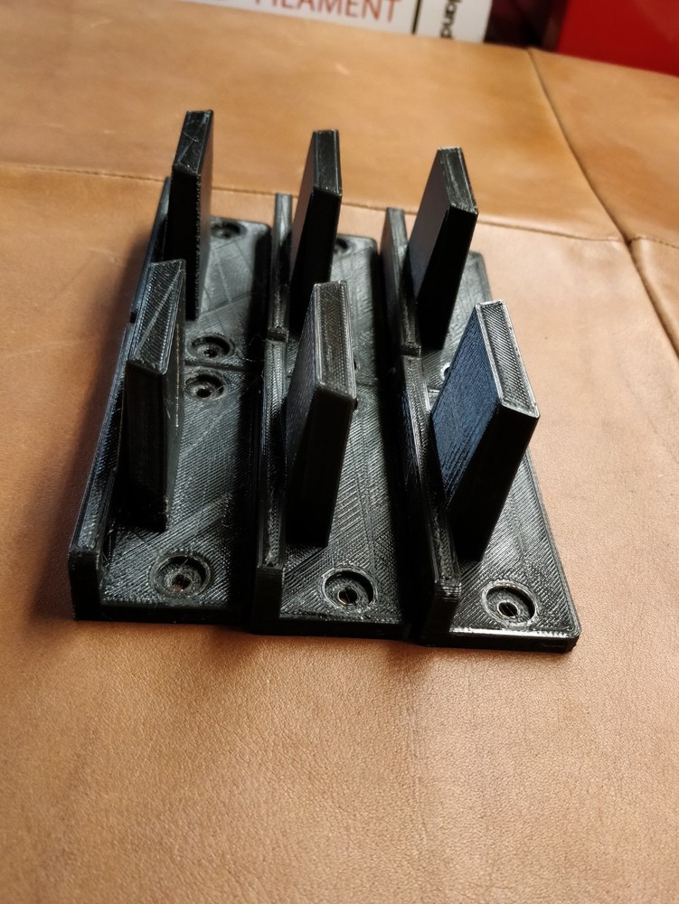 Organizer for AXA series Lathe Quick Change Tool Holders x6 pack -Black