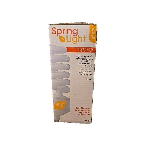 Lot 5 TCP SPRING LIGHT 42W=150W BRIGHTER WHITE