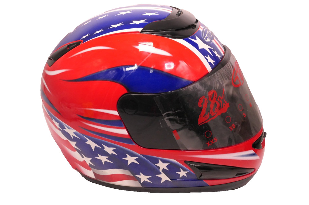 GMAX 28X HELMET American Flag Size Large