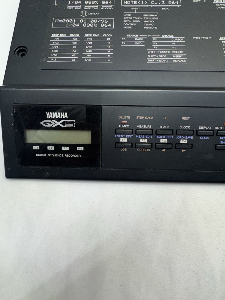 Yamaha QX5 Digital Sequence Recorder - Vintage -
