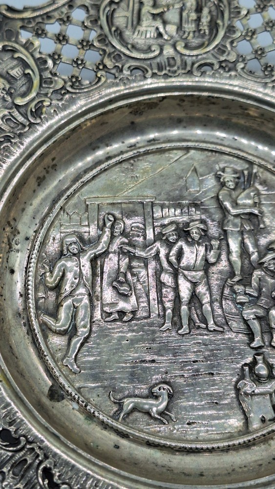800 Silver Scrap Plate 320g