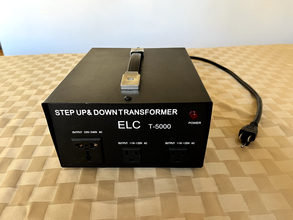 ELC T-5000 5000-Watt Voltage Converter Transformer