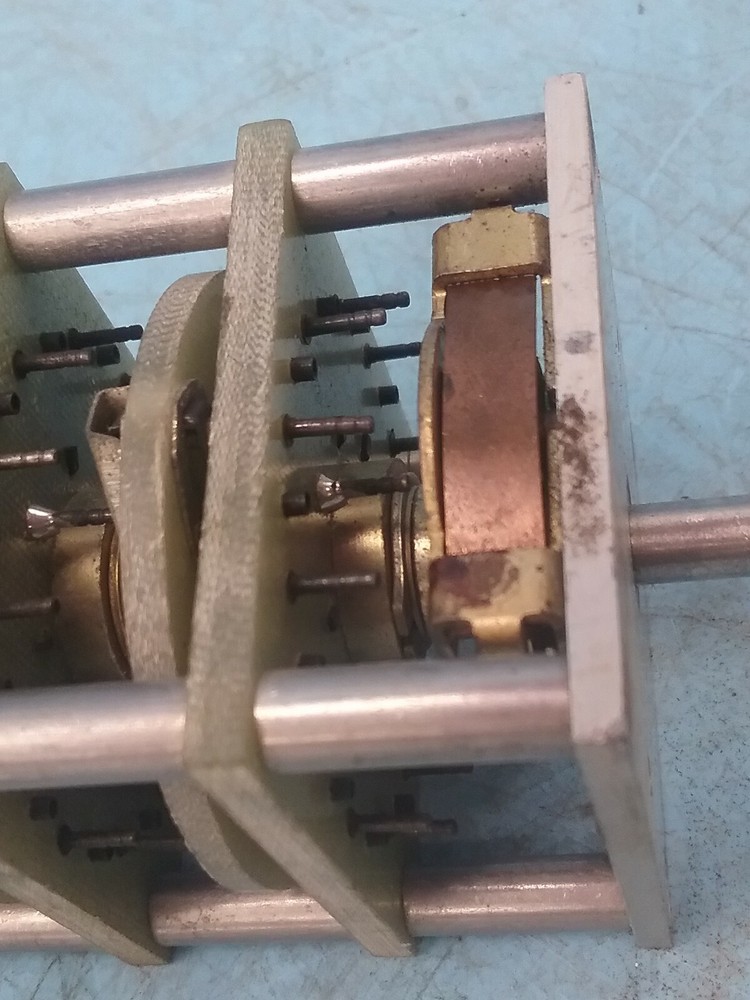 DAVEN ??? 12 position 3 deck rotary switch -SILVER CONTACTS NEW!