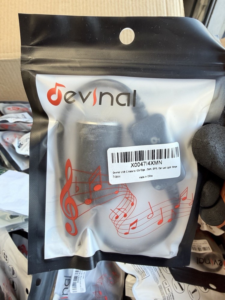 USB C Male to 12V Cigarette Lighter Socket Adapter 12V 18W Power Cable for Dash