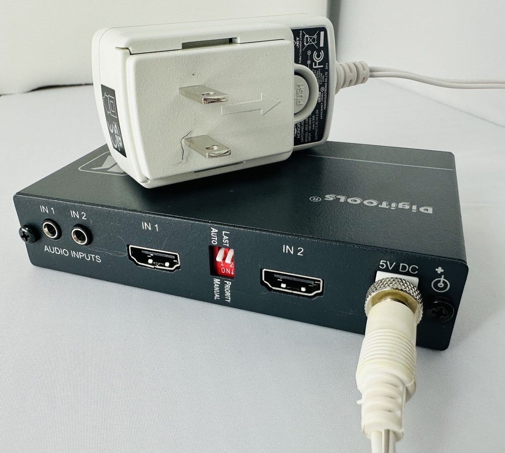 Kramer VS-211HA Digitools 2 x 1 Automatic HDMI Standby Switcher w/ Power Adapter