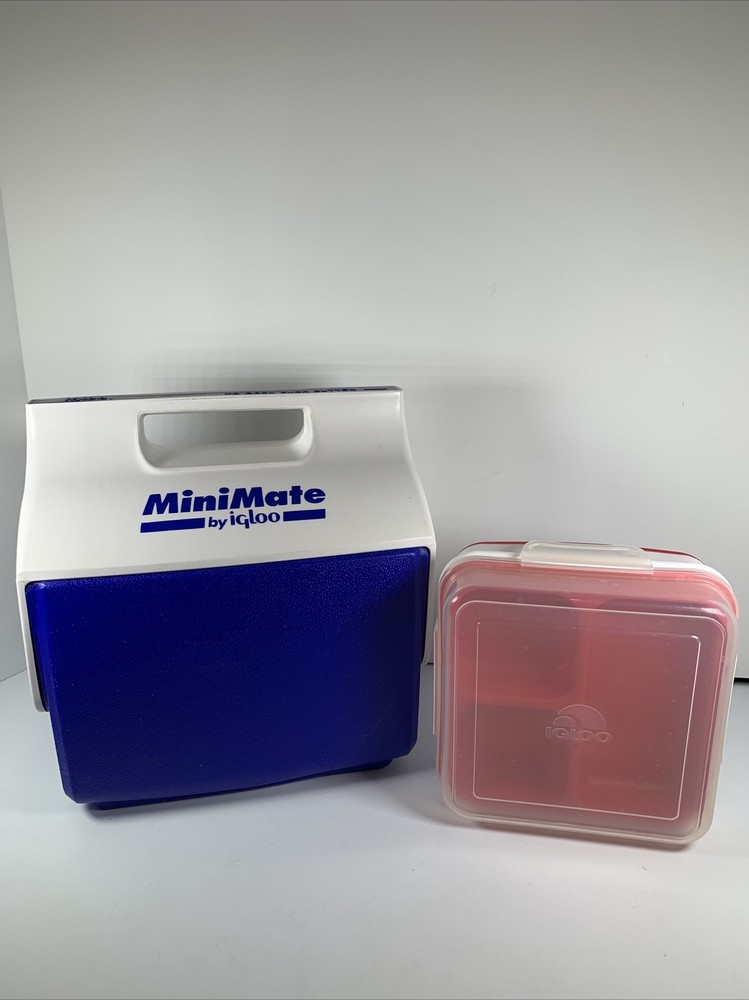 Vintage igloo Minimate With igloo Freezer Lunch Storage