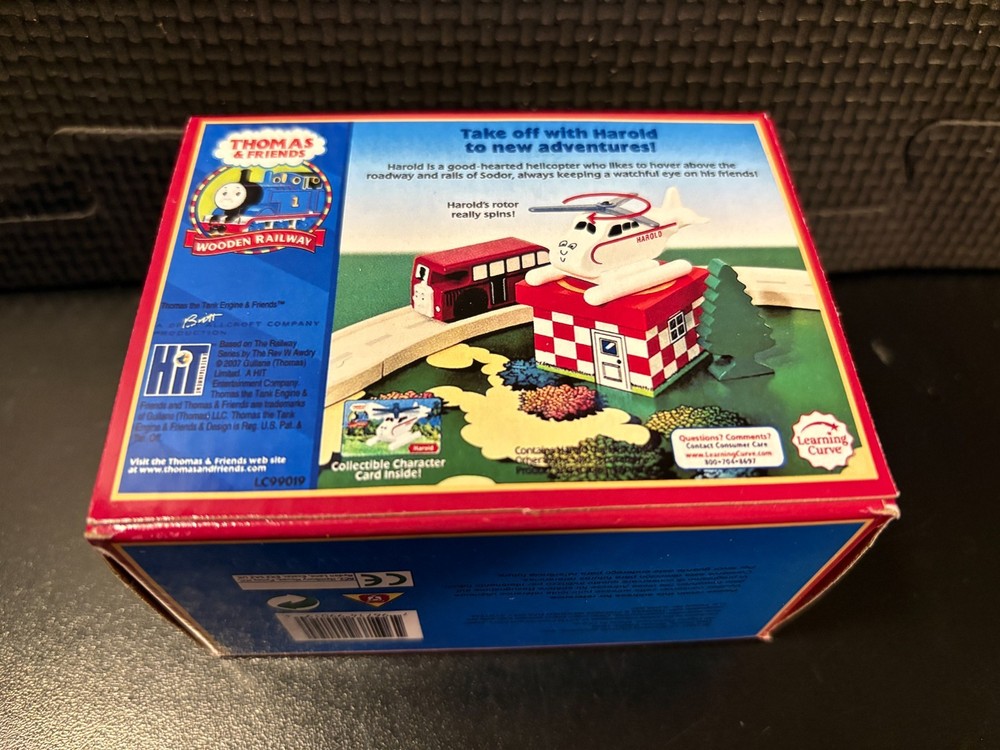 2007 Harold the Helicopter - Empty custom design display box