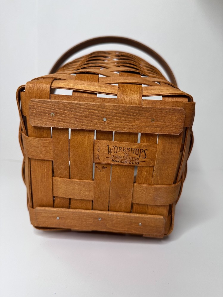 Workshops Baskets Lot 2 Sing Handle, Spoon Basket