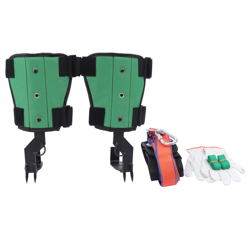 Tree Climbing Spikes 2 Gear Adjustable Harness Belt Non-Slip Tree Climbing Tool