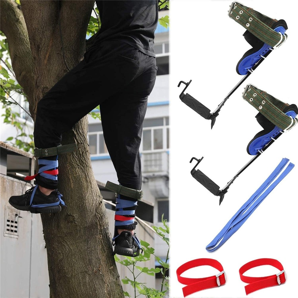 Multi-Functional Tree Climbing Spike Set with Lanyard for Adventurers - 100kg