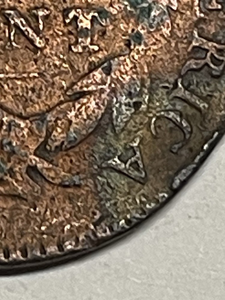 1817 Large Cent Matron Coronet Head 13 Stars, Liberty