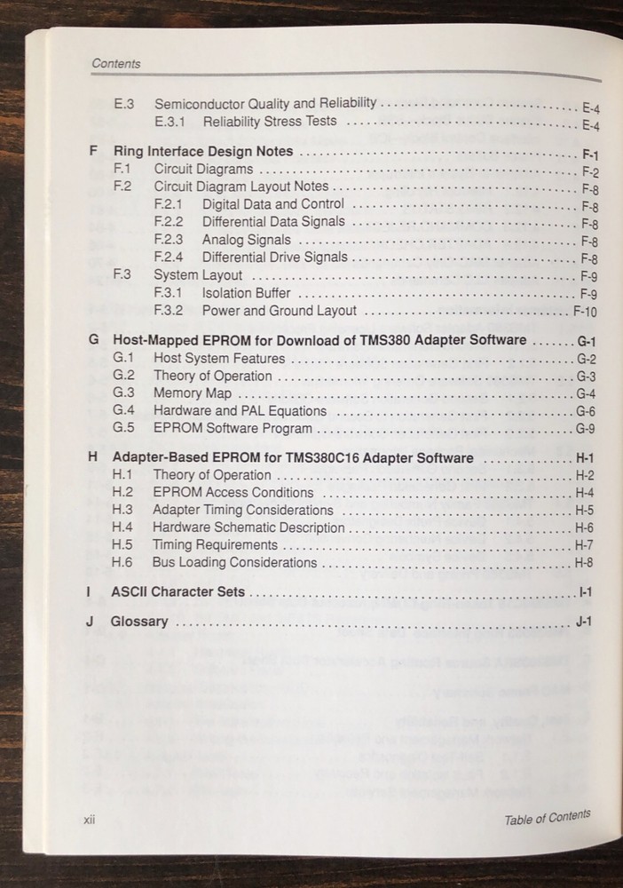 Texas Instruments TMS380 Second Generation Token Ring User's Guide (1990)