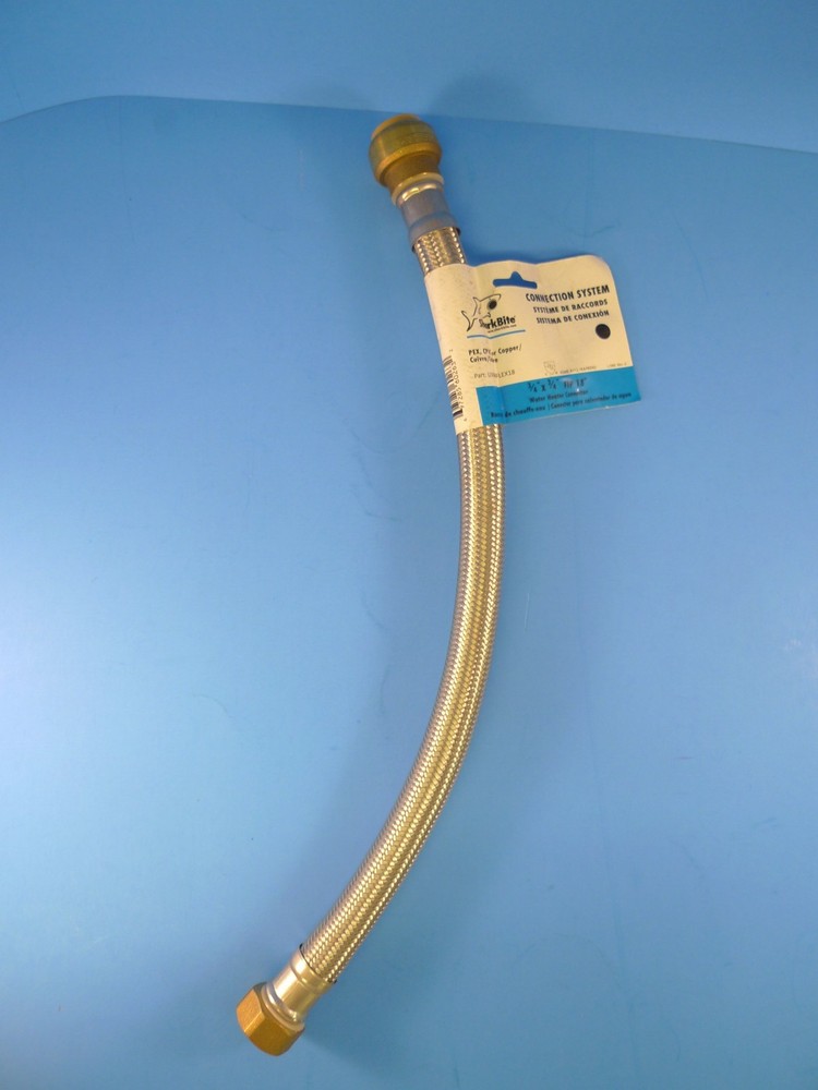 NEW SharkBite 3/4" x 3/4" FIP 18" Water Heater Connector U3088FLEX18