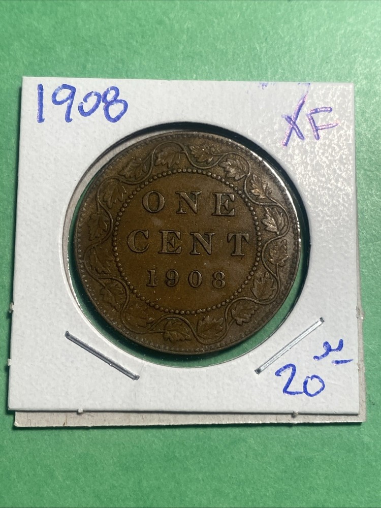 1908 Canada 1 Cent XF