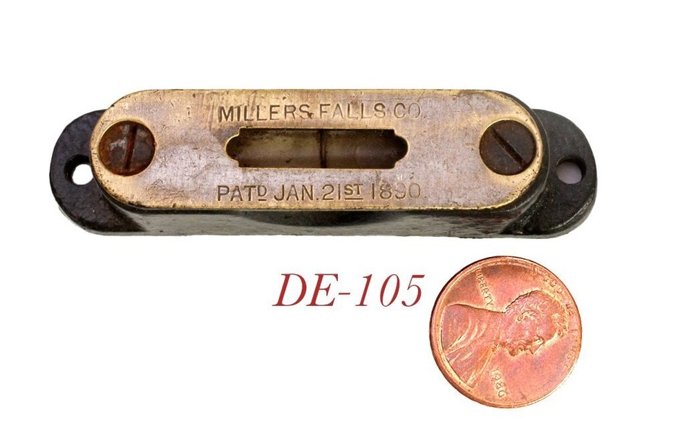 small mini MILLERS FALLS EGG DRILL LEVEL attachment