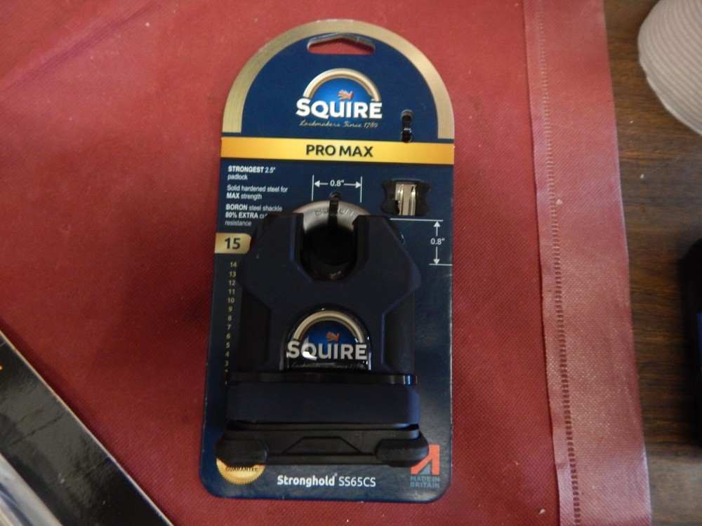 Squire Pro Max Stronghold Lock ss65cs