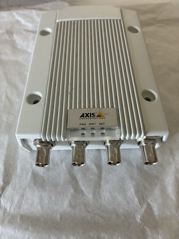 Axis Communications M7014 4-Channel Surveillance Video Encoder No Box See Photos