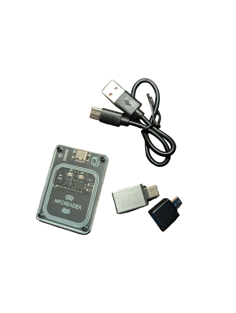 PCR532 NFC RFID Reader Writer | Bluetooth + USB | IC Card Reader Copier | 13.56M