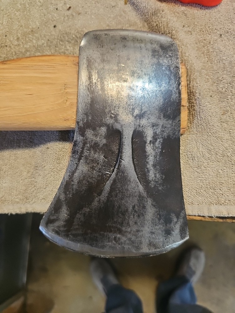 Vintage 3-1/2 Lb. Ward Master axe & Handle 34.5' Handle