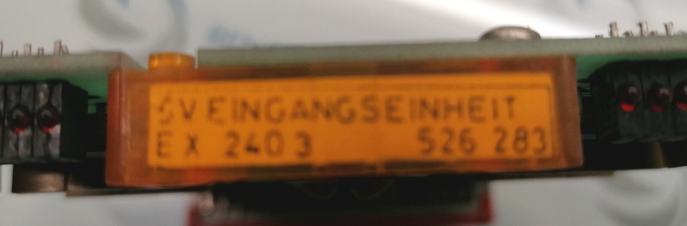 FERAG EX 240.3 526.283 526283 PC BOARD INPUT UNIT 5V