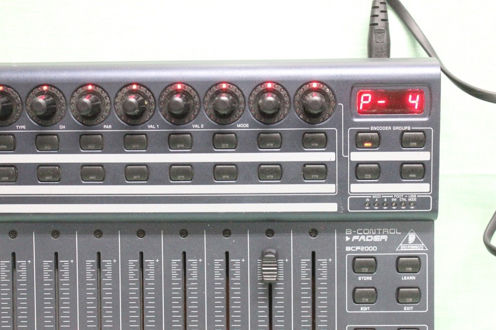 Behringer B-Control BCF2000 USB MIDI DAW Fader Controller NOT TESTED