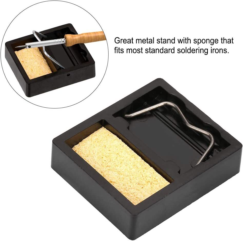 90W Soldering Iron Kit Electronic Welding Irons Tool Adjustable Temperature Wire