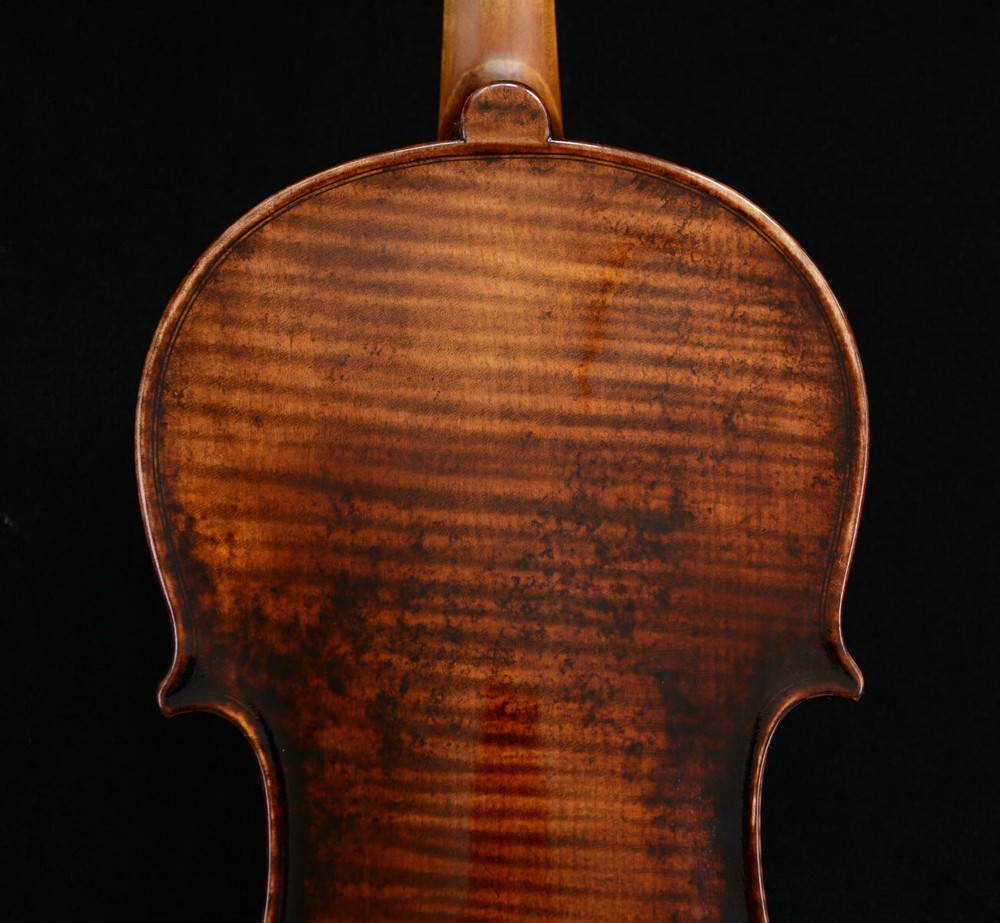 Stradivari 1716 Messiah Violin Model Master Wang's Own Work 1-PC Back No. W37