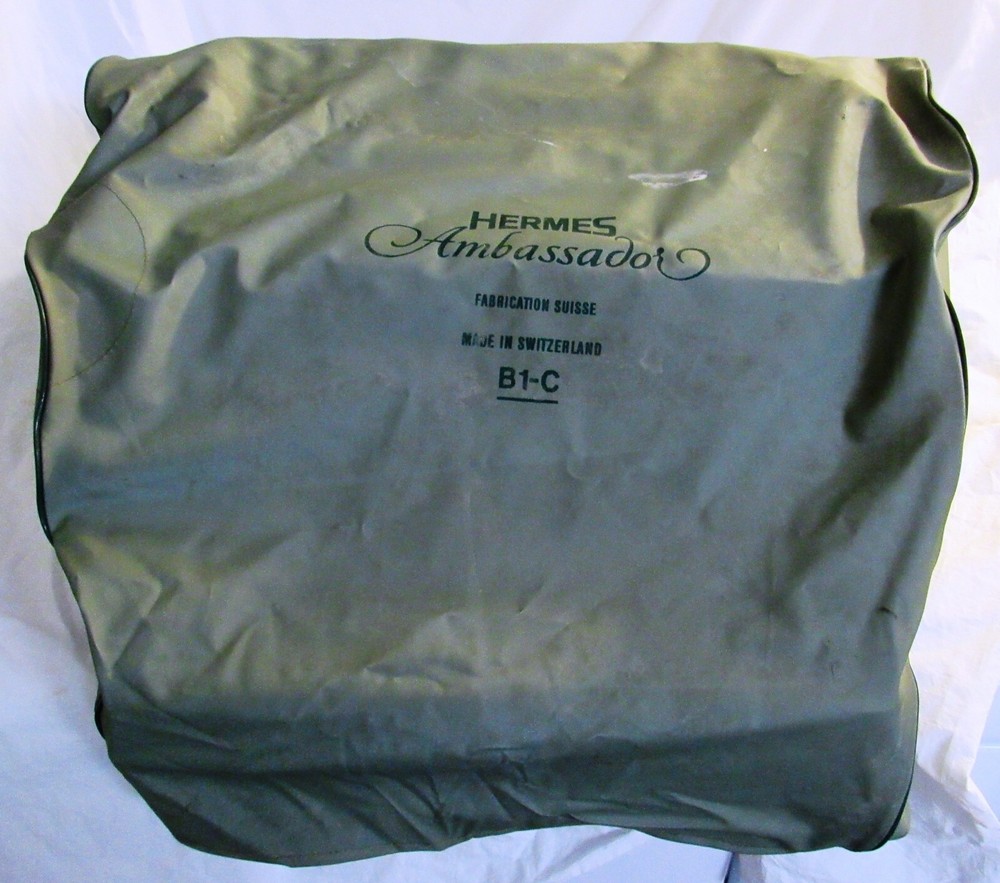 HERMES AMBASSADOR TYPEWRITER B-1C OR HT-72 AS-IS