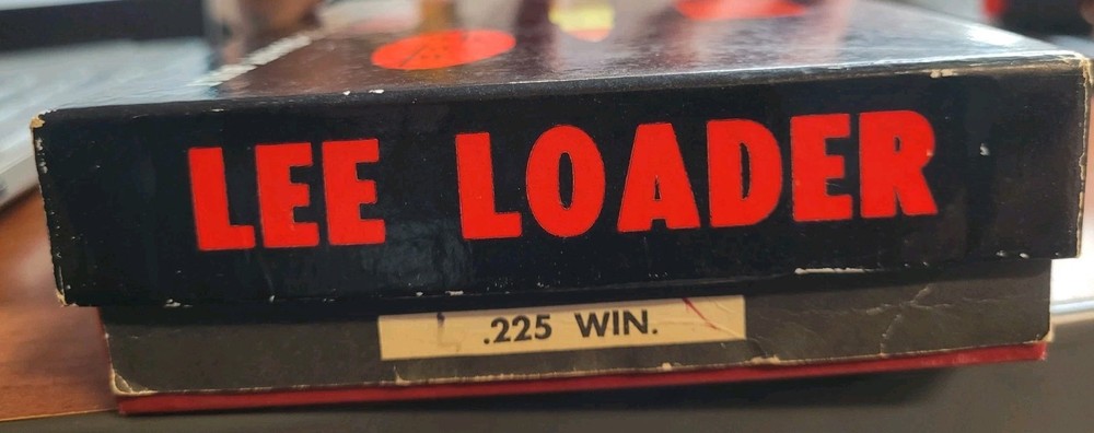 LEE LOADER IS COMPLETE -HAND RELOADING TOOL .225 WINCHESTER 1969