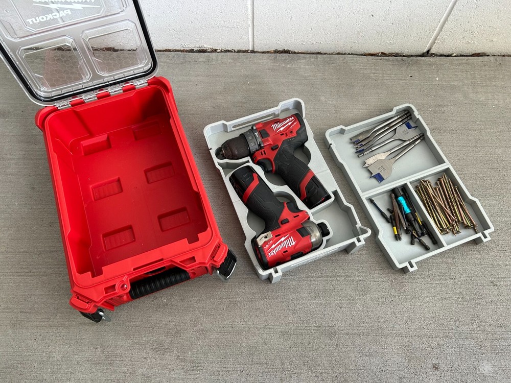 Milwaukee Packout Insert for M12 Drill and Impact Driver Gen2 (Insert Only)