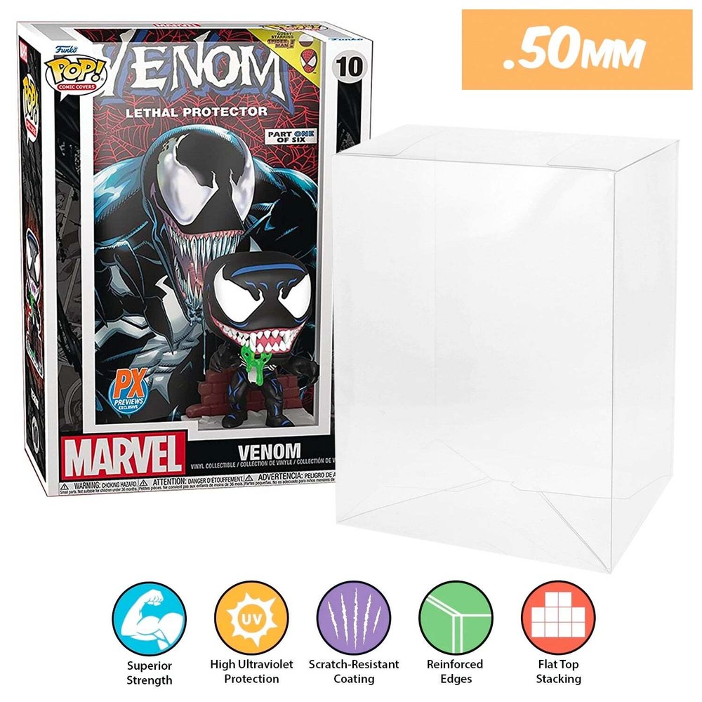 0.50mm POP PROTECTOR for Superman Comic Covers Funko Pop