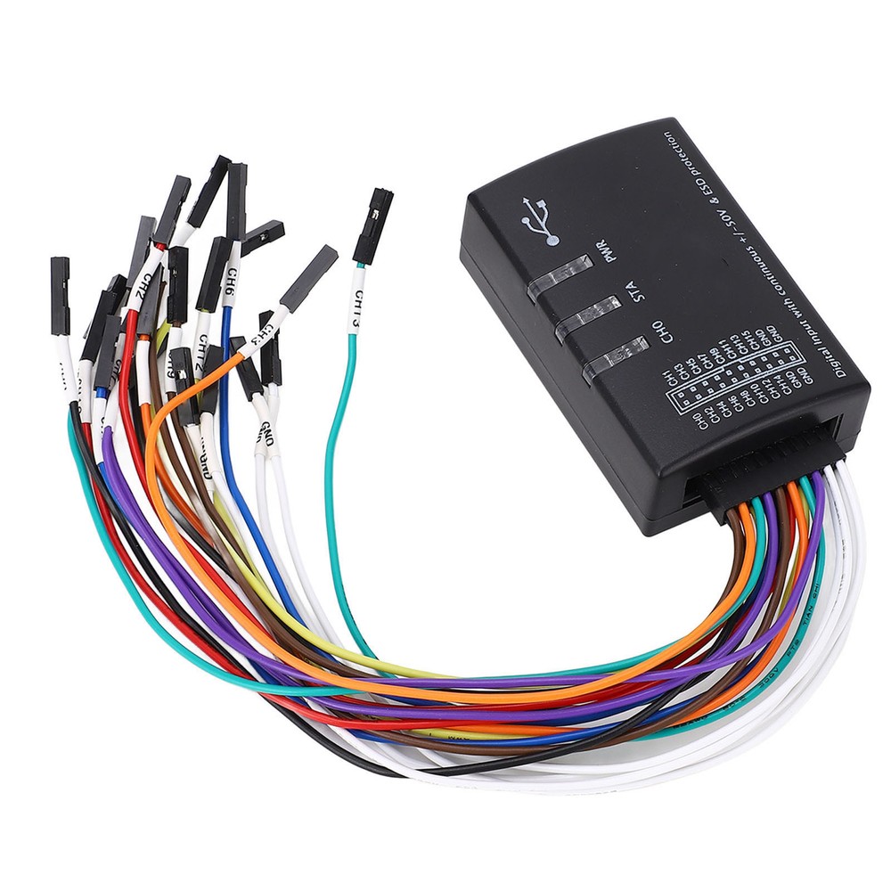 Logic Analyzer 100M Sampling Rate Compact USB Logic Analyzer Tool Supply Part