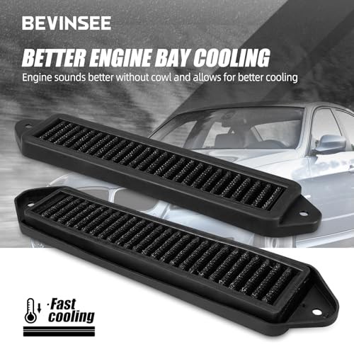 Cabin Air Cowl Filtrars Compatible with E Chassis E92 E90 E91 E93 E81 E82 E84