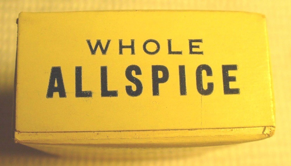 Vintage PLEE-ZING ALLSPICE Spice Box - NOS - Mint Condition