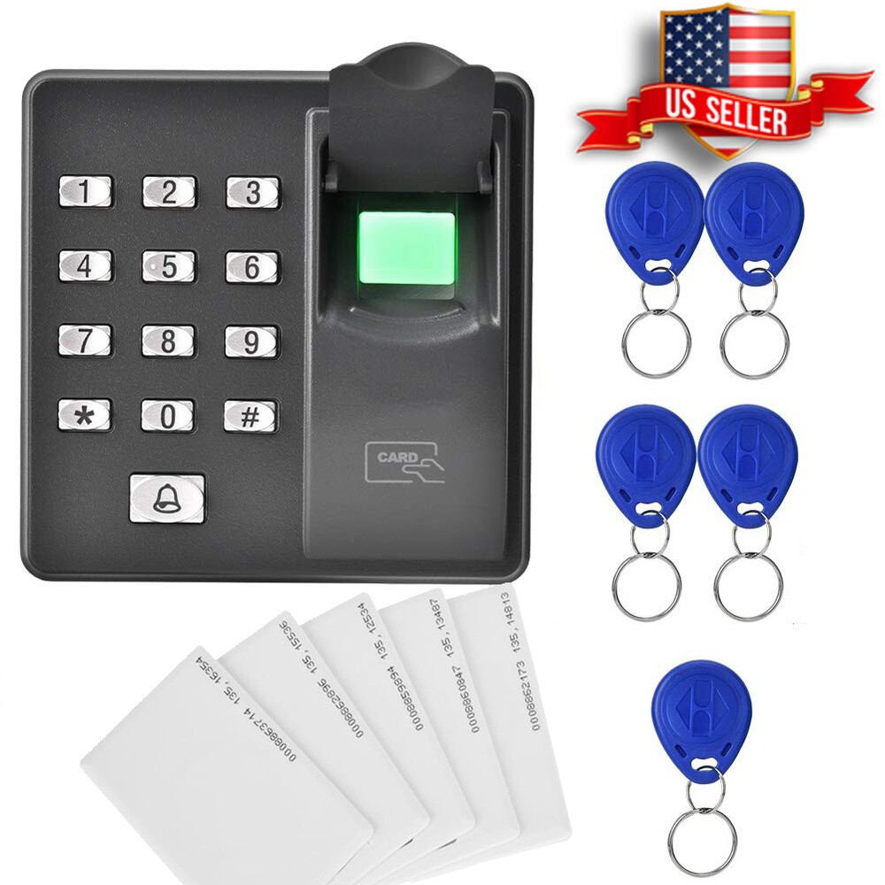 Acces Fingerprint Lock biometric Door Access Control Controller RFID Card Reader