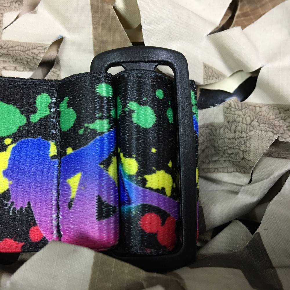 NEW KM Paintball Universal Mask Goggle Strap - 09 Splatter Stripper