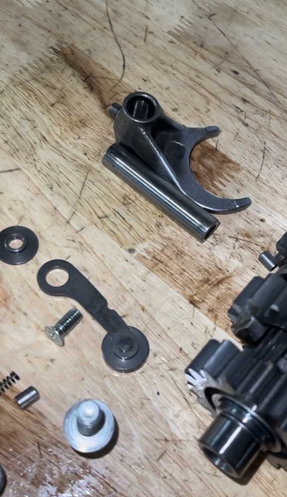 LOW HOUR 2006-2008 KX450F Transmission Shifting Assembly 4 Speed Shift Forks