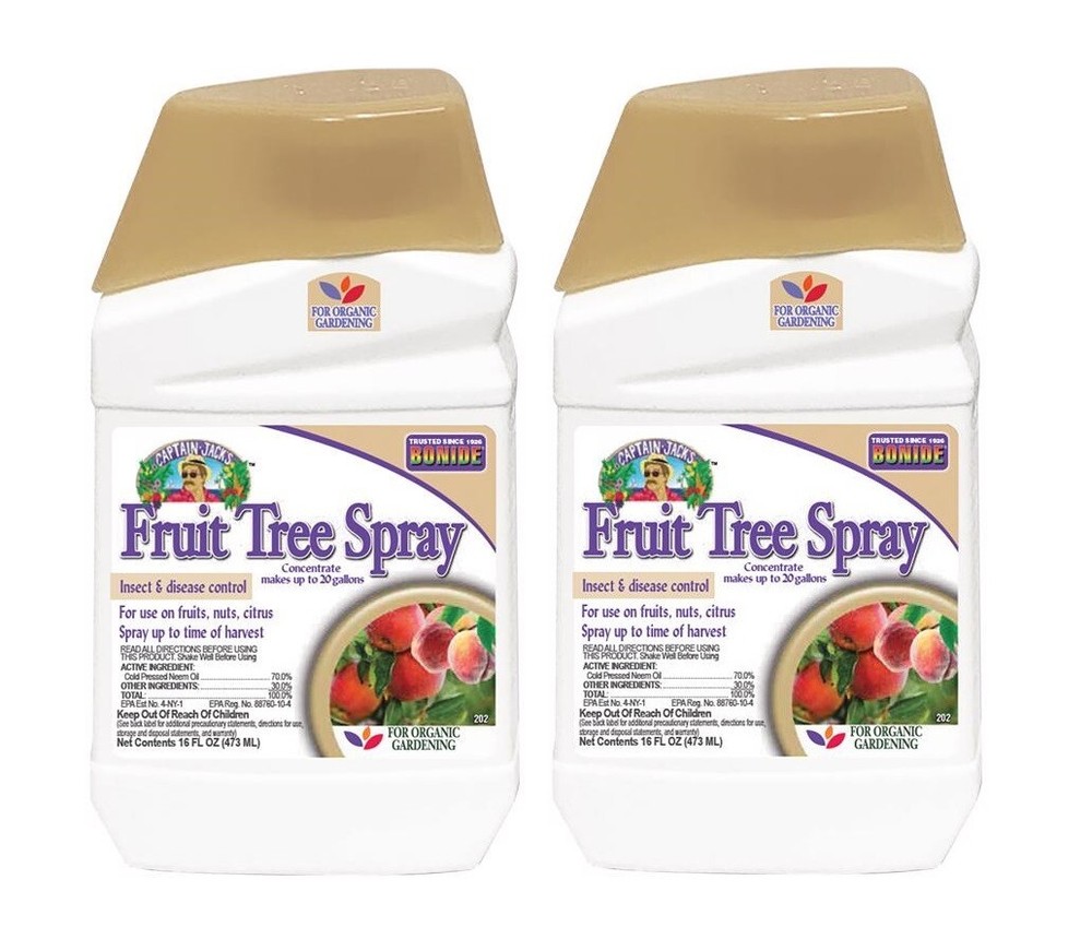 2 ~ Bonide Captain Jacks Fruit Tree Spray Concentrate Insect Disease Contr 16 oz