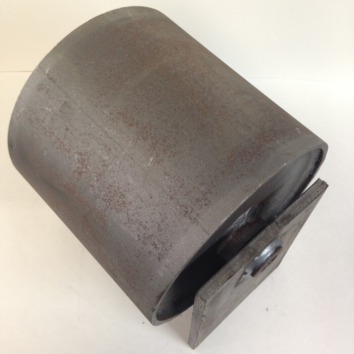 8" x 8" Assembled Ground Roller for Roll Off Containers